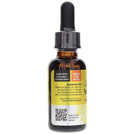 Full Spectrum CBD Oil Regular, 1 Oz, WTH