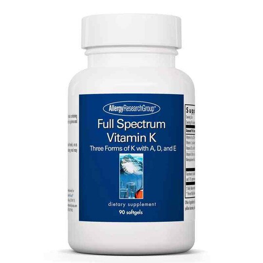 Full Spectrum Vitamin K, 90 Softgels, ARG
