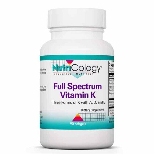 Full Spectrum Vitamin K, 90 Softgels, NTC