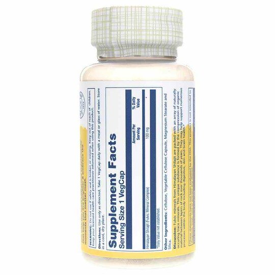Fulvic Minerals 100 Mg, 30 Veg Capsules, SLR