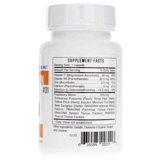 Ga Adrenal, 60 Capsules, SSF