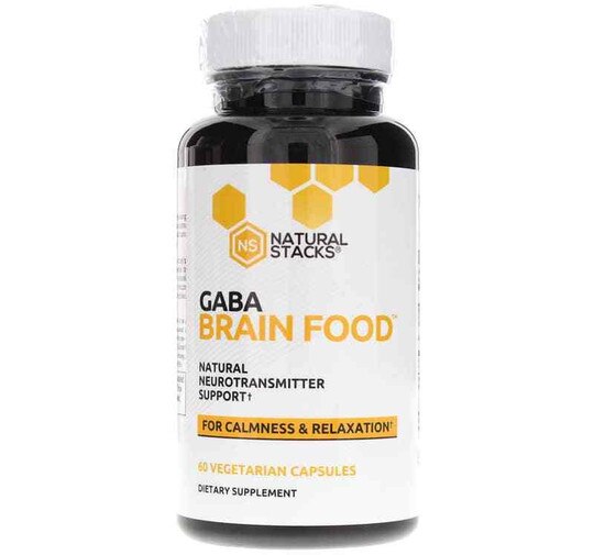 GABA Brain Food, 60 Veg Capsules, NSK