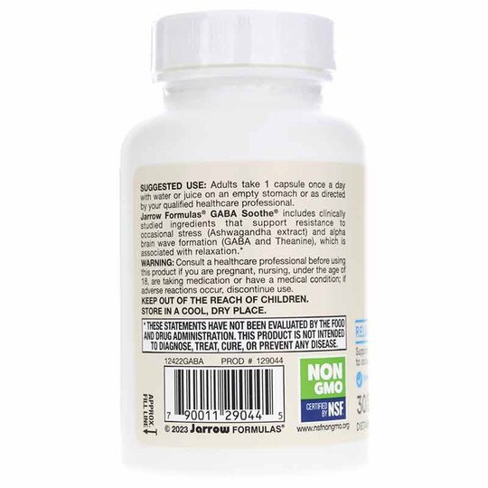 Gaba Soothe, 30 Veg Capsules, JRF