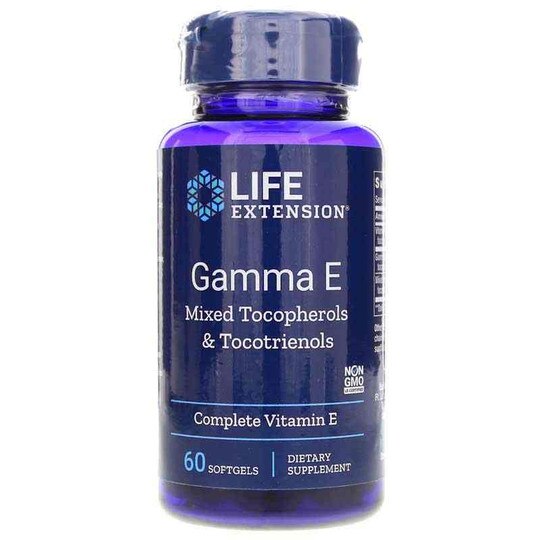 Gamma E Mixed Tocopherols & Tocotrienols, 60 Softgels, LFE