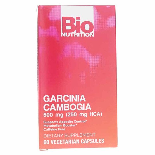 Garcinia Cambogia 500 Mg, 60 Veg Capsules, BNU