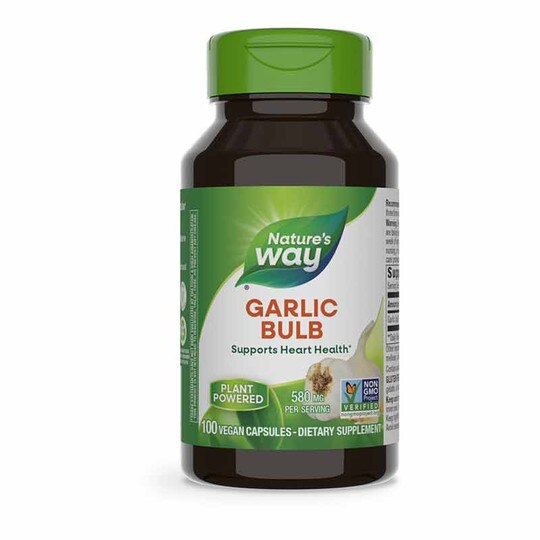 Garlic Bulb, 100 Vegan Capsules, NWA