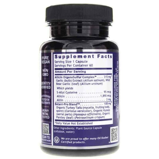 Garlic Complex, 60 Veg Capsules, QNL