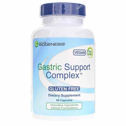 Gastric Support Complex, 60 Capsules, NBG