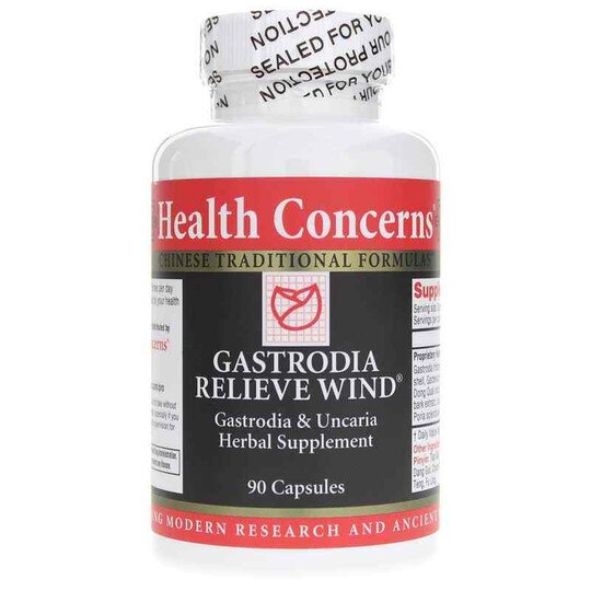Gastrodia Relieve Wind Gastrodia & Uncaria, 90 Capsules, HLC