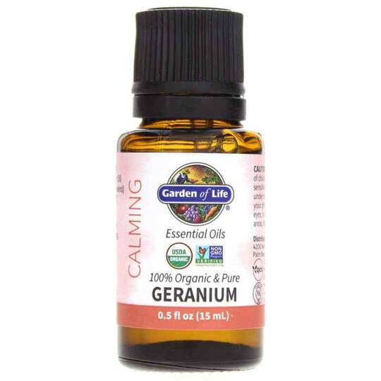 Geranium Organic Essential Oil, .5 Oz, GOL
