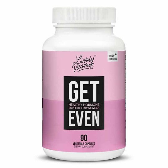 Get Even, 90 Capsules, LVIT
