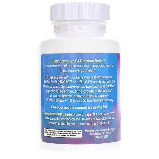GI Distress Relief, 60 Capsules, BOE
