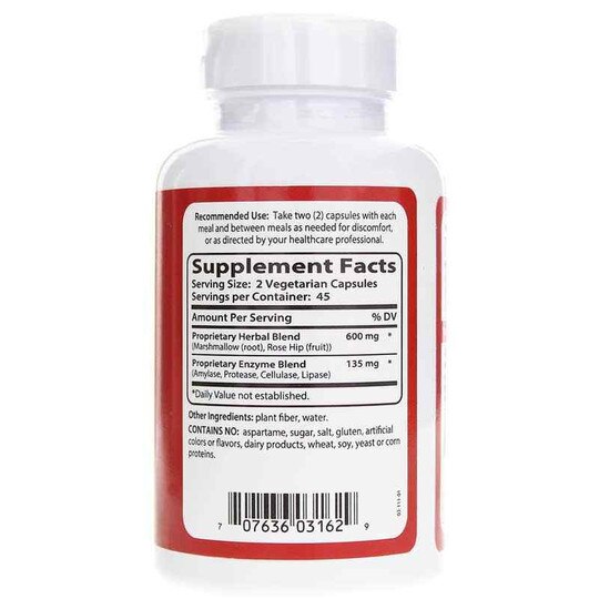 G.I. Relief Formula 6, 90 Veg Capsules, NEZ