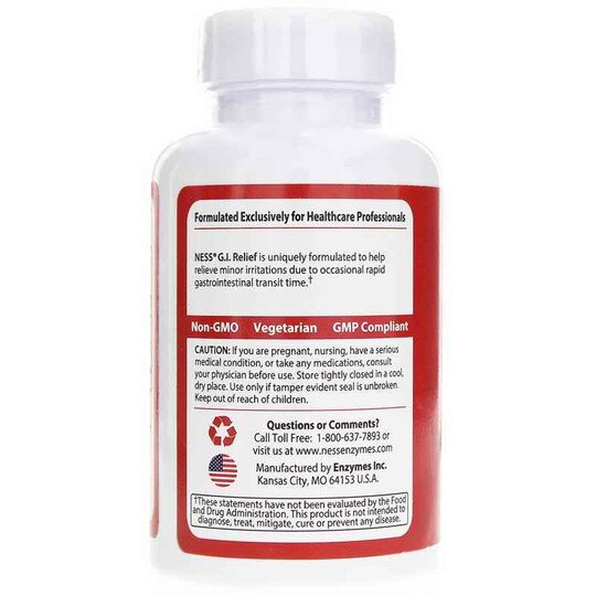 G.I. Relief Formula 6, 90 Veg Capsules, NEZ