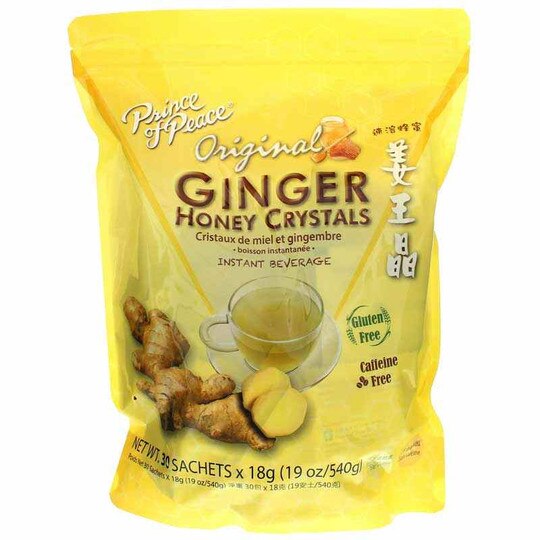 Ginger Honey Crystals Instant Beverage, 30 Sachets, PNP