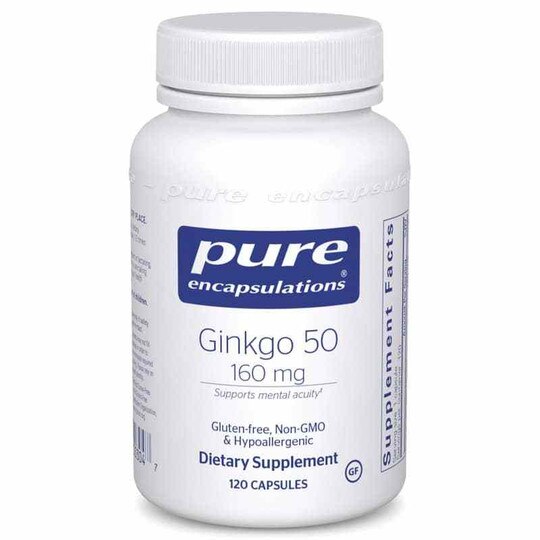 Ginkgo 50 160 Mg, 120 Capsules, PEC