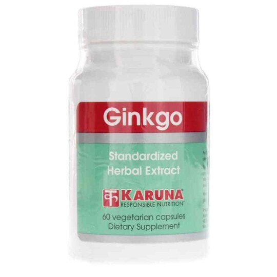 Ginkgo, 60 Veg Capsules, KRU