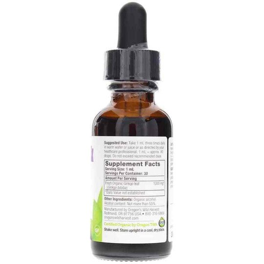 Ginkgo Biloba Extract, 1 Oz, OWH