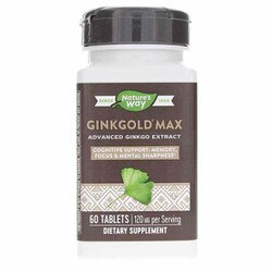 Ginkgold Max 120 Mg for Mental Sharpness