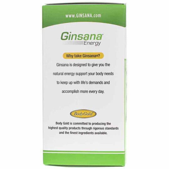 Ginsana Energy, 105 Veg Capsules, GNSA