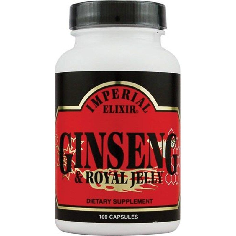 Ginseng & Royal Jelly Capsules, Imperial Elixir
