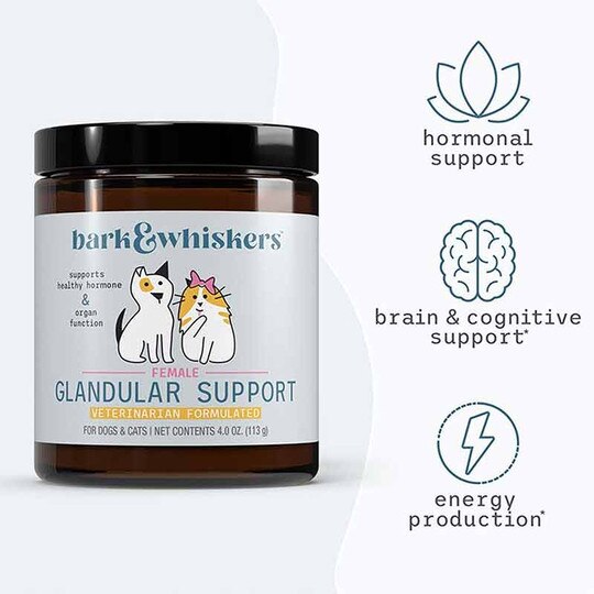 Glandular Support for Dogs & Cats - Female, 4 Oz, BW