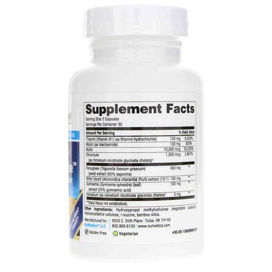 Gluco-Response, 60 Veg Capsules, NUM