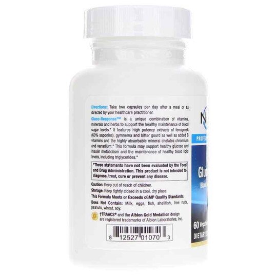 Gluco-Response, 60 Veg Capsules, NUM