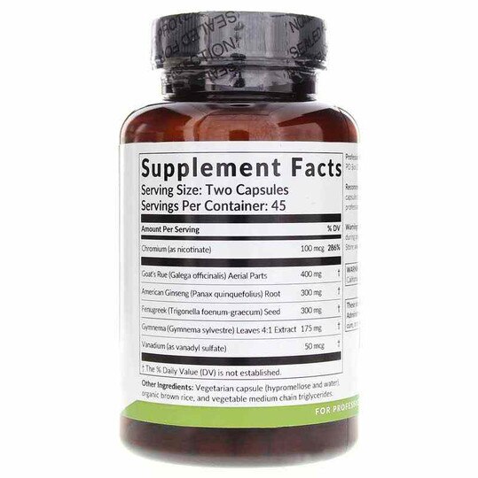 GlucoEase Blood Sugar Support Capsules, 90 Capsules, PCHF