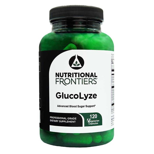 GlucoLyze Advanced Blood Sugar Support, 120 Veg Capsules, NTF