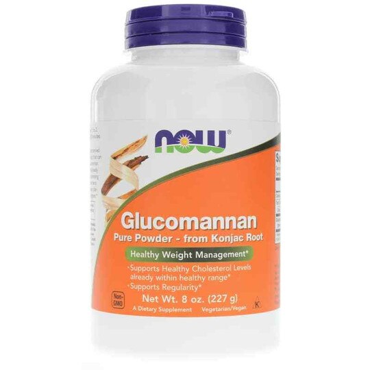 Glucomannan Pure Powder, 8 Oz, NOW