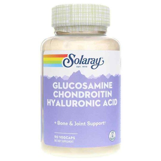 Glucosamine Chondroitin Hyaluronic Acid, 90 Veg Capsule, SLR