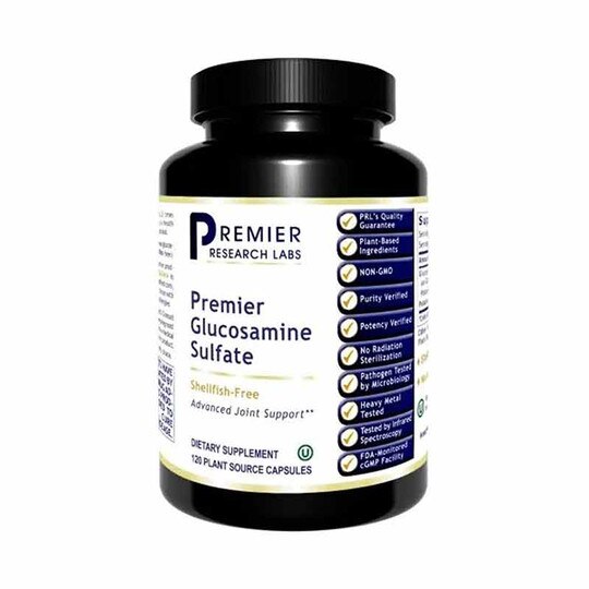 Glucosamine Sulfate, 120 Veg Capsules, PRL