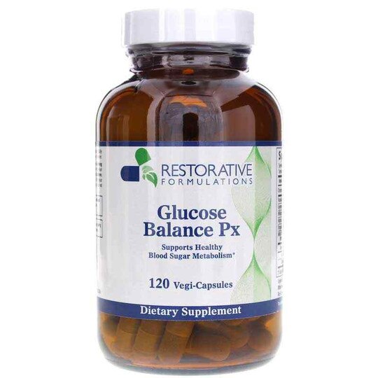 Glucose Balance Px, 120 Veg Capsules, RTF