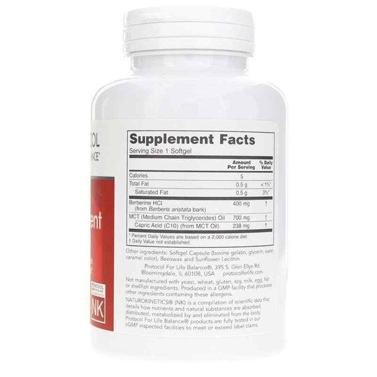 Glucose Management with Berberine HCl, 90 Softgels, PFLB