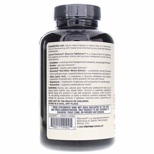 Glucose Optimizer, 120 Tablets, JRF