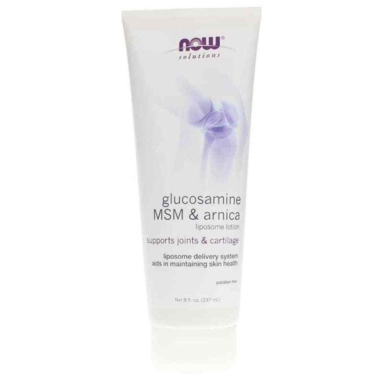 Glucosamine MSM & Arnica Lotion, 8 Oz, NOW