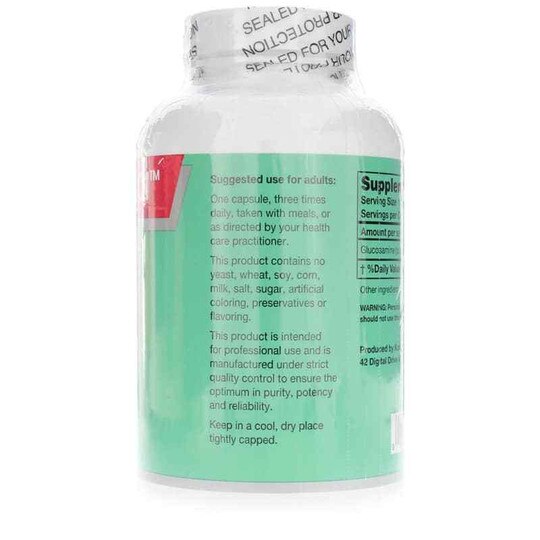 GlucoSulfate KCl 500 Mg, 180 Capsules, Karuna, 180 Caps, KRU