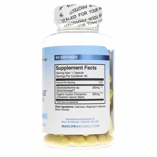 GlucoVantage Super Berberine, 60 Capsules, MXN