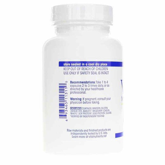 Glutamine 3400 Mg, 100 Capsules, VTN