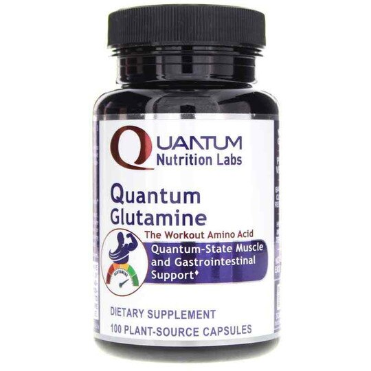 Glutamine, 100 Veg Capsules, QNL