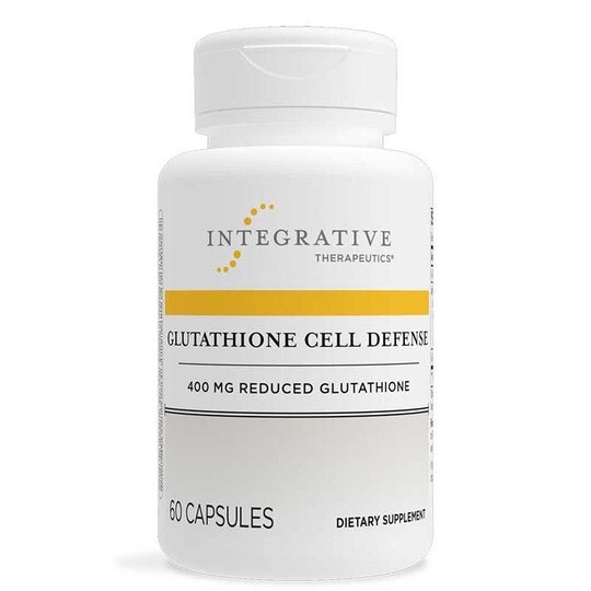 Glutathione Cell Defense 400 Mg Reduced Glutathione, 60 Veg Capsules, INT