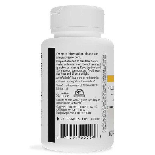 Glutathione Cell Defense 400 Mg Reduced Glutathione, 60 Veg Capsules, INT