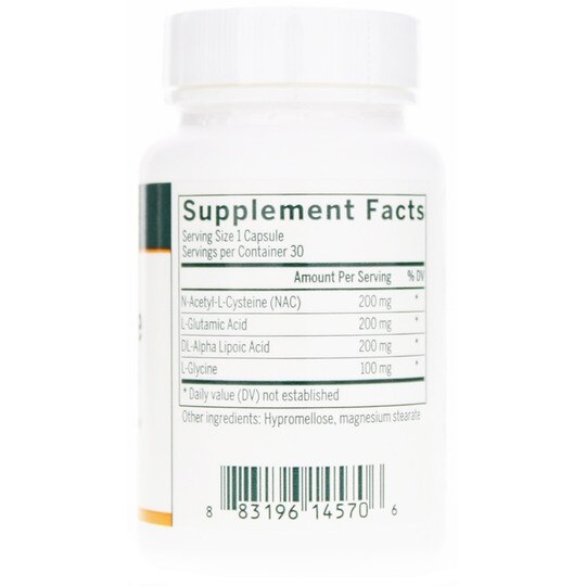 Glutathione Precursors, 30 Veg Capsules, GEN