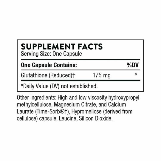 Glutathione-SR, 60 Veg Capsules, THR