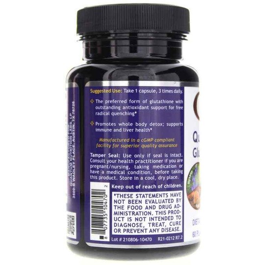 Glutathione Support, 60 Veg Capsules, QNL