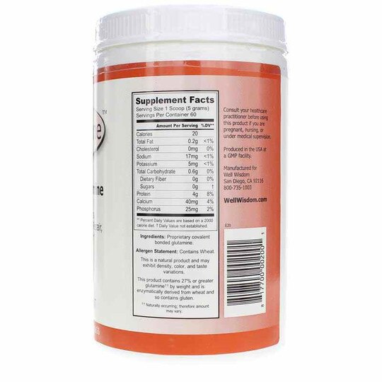 Glut Immune The Finest Glutamine, 10.6 Oz, WWD