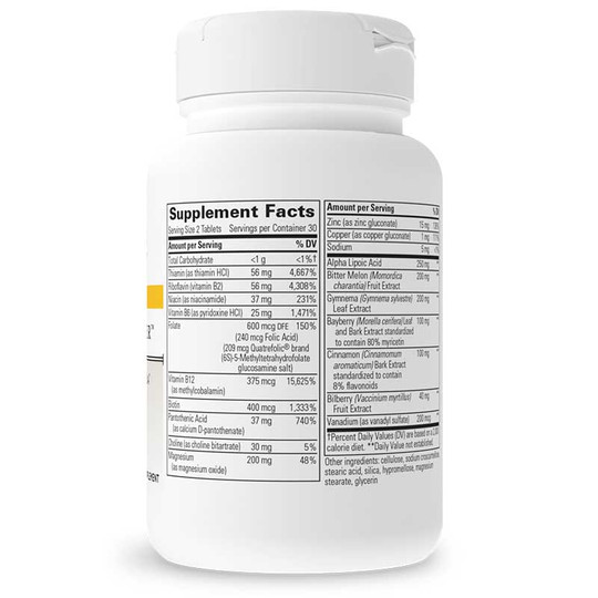 Glycemic Manager, 60 Tablets, INT