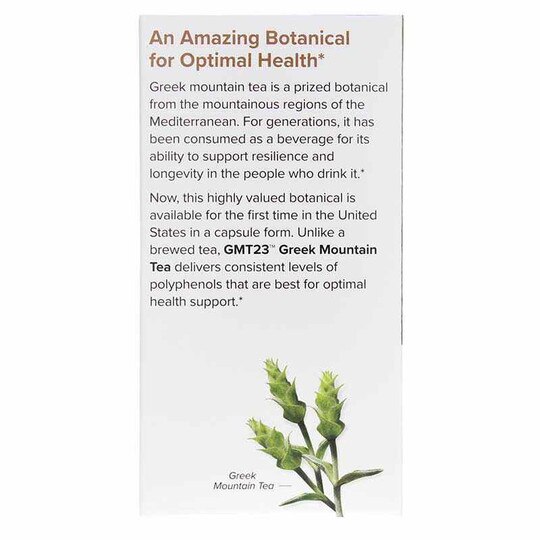 GMT23 Greek Mountain Tea, 30 Capsules, TNT