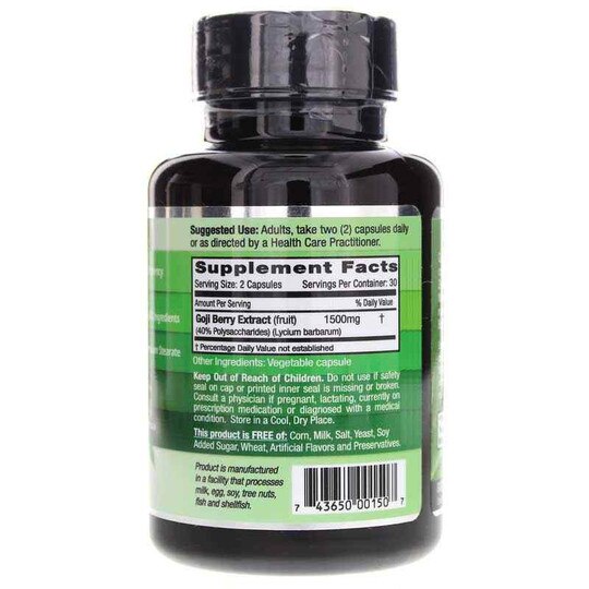 Goji Berry, 60 Veg Capsules
